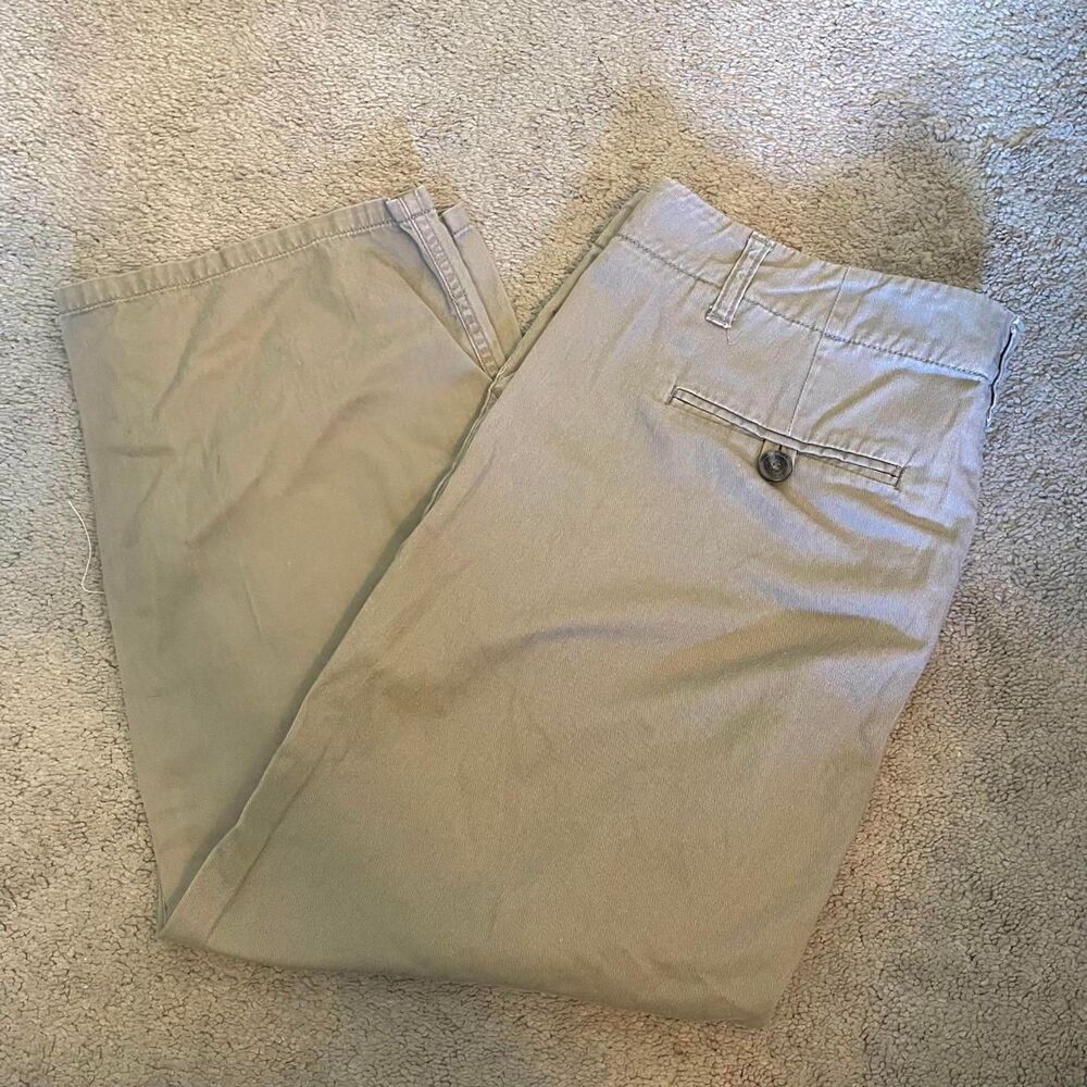 Sonoma Goods For Life beige/tan cotton chino capris - size 14